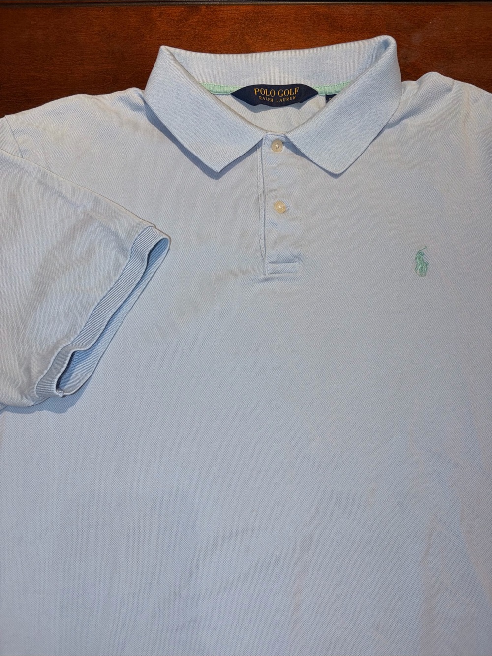 Polo Golf Ralph Lauren Men’s Pro Fit Polo Shirt Light Blue Size XXL